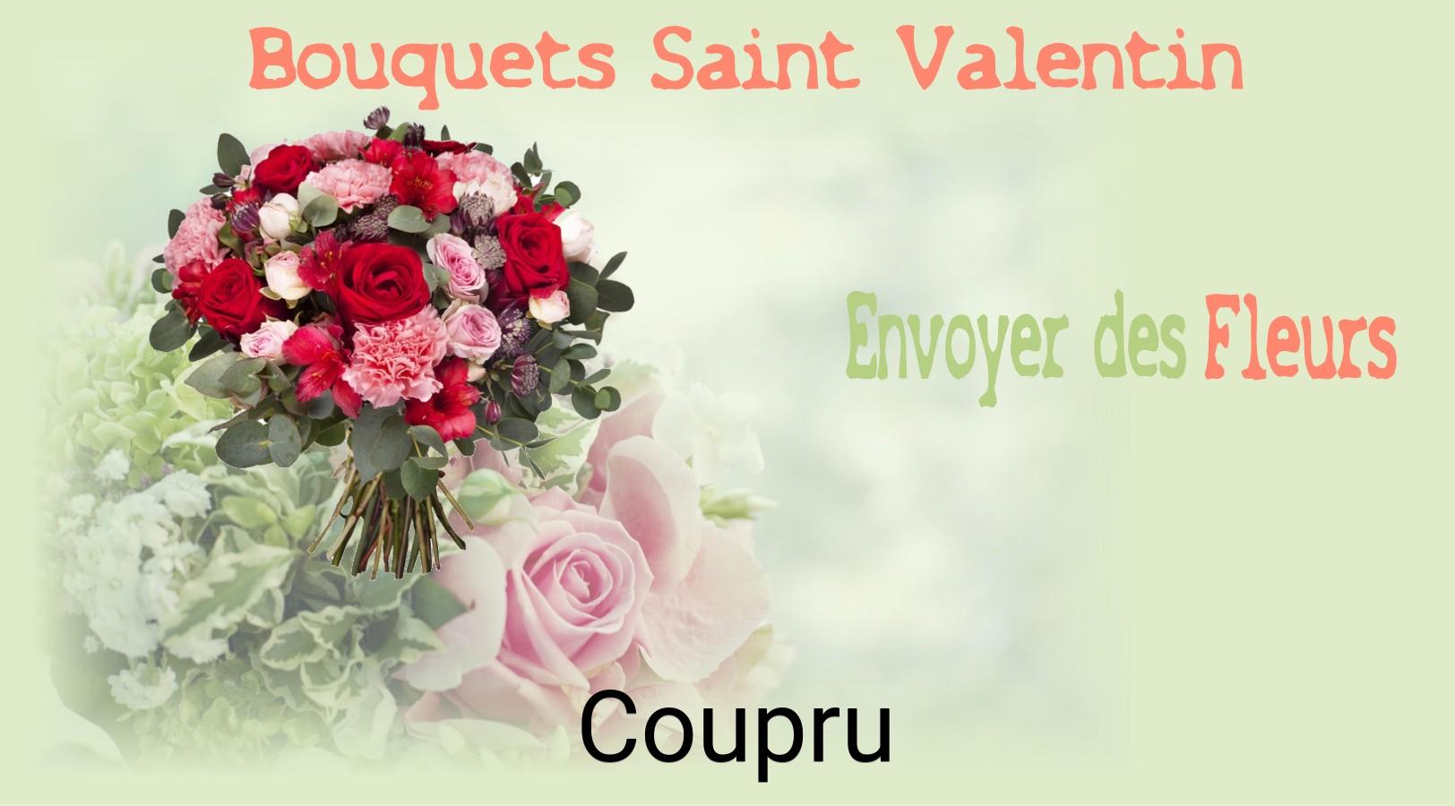 Roses de Saint-Valentin livrées à Coupru